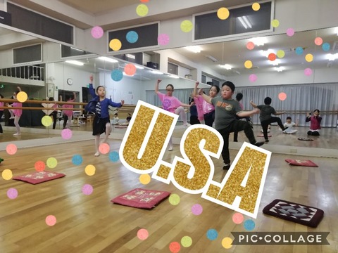 児童科さんのダンス