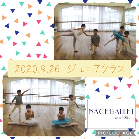 2020.9.26  ジュニアクラスお衣裳付き練習
