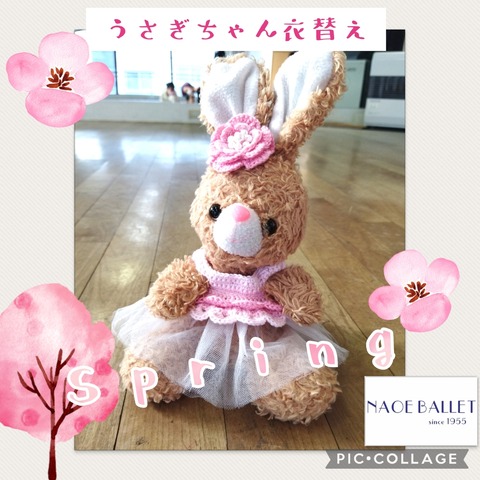 うさぎちゃん春仕様♪