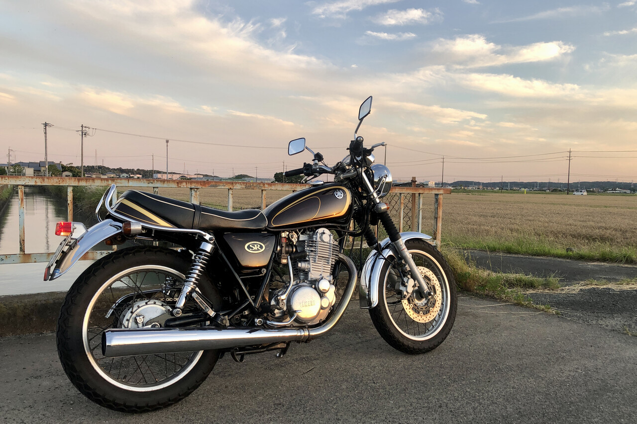 シングルビートを聴きながら…:SR400改500 シングルビートを聴きながら…:SR400改500