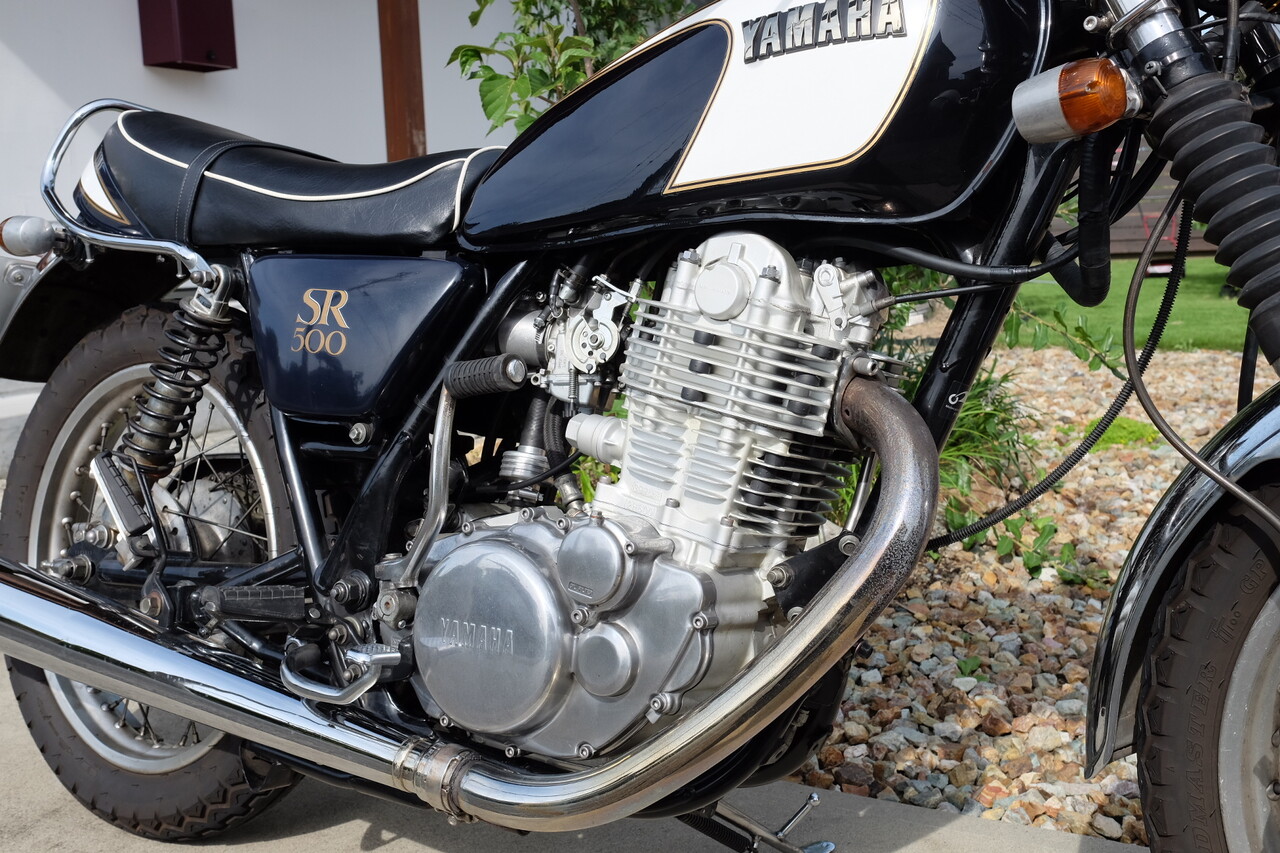 シングルビートを聴きながら…:SR400改500 シングルビートを聴きながら…:SR400改500