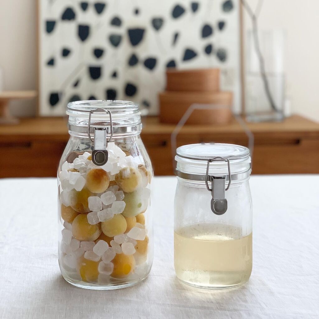 意外と簡単 無印良品の果実酒ビンと冷凍梅で梅シロップづくり なおじの暮らしログ