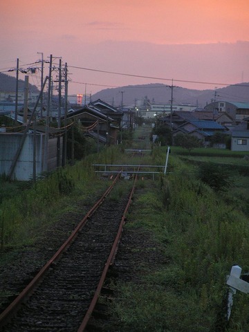 三木鉄道廃線跡宗佐駅