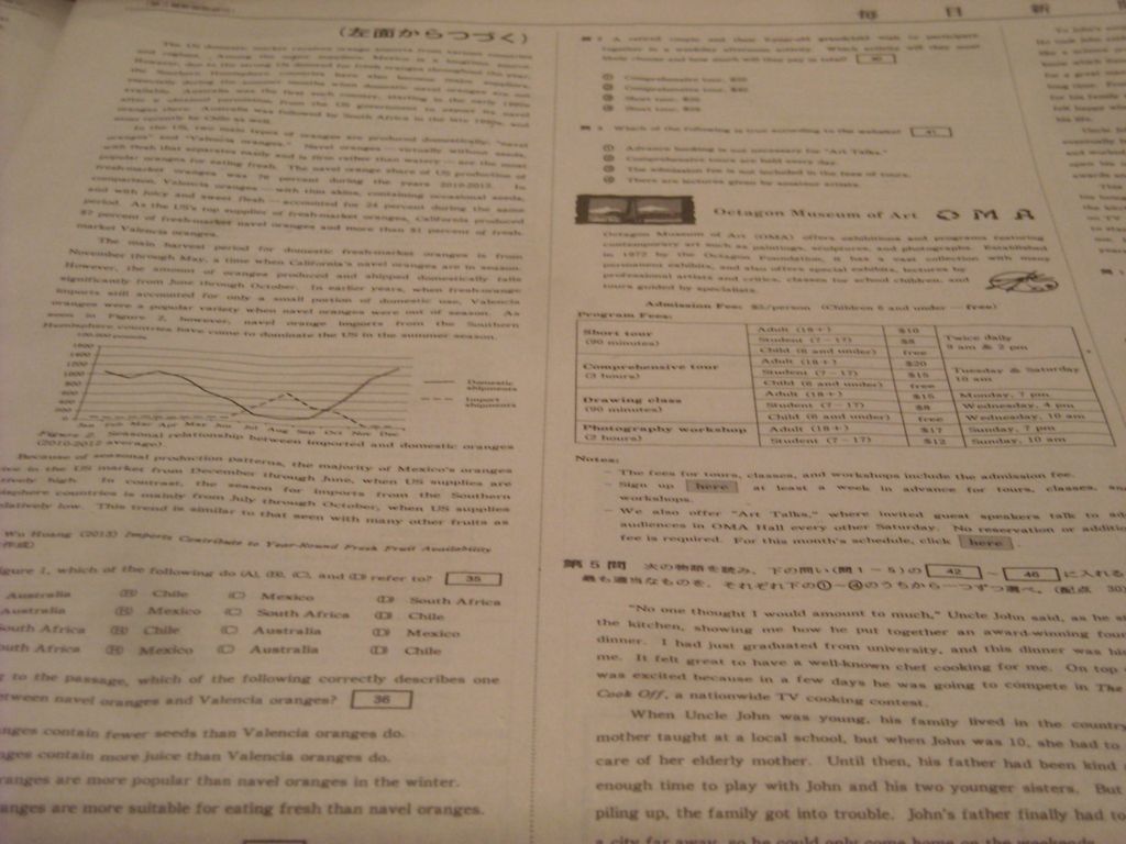 大学入試センター試験の英語を解いてみた なおきのブログ 大学入試センター試験の英語を解いてみた なおきのブログ