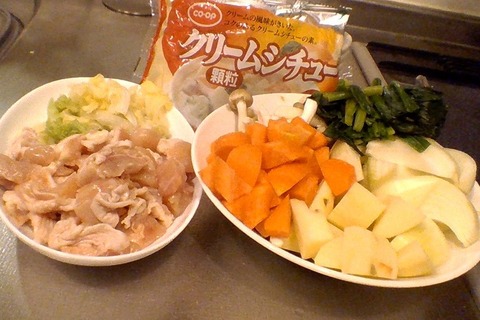 鶏肉シチュー