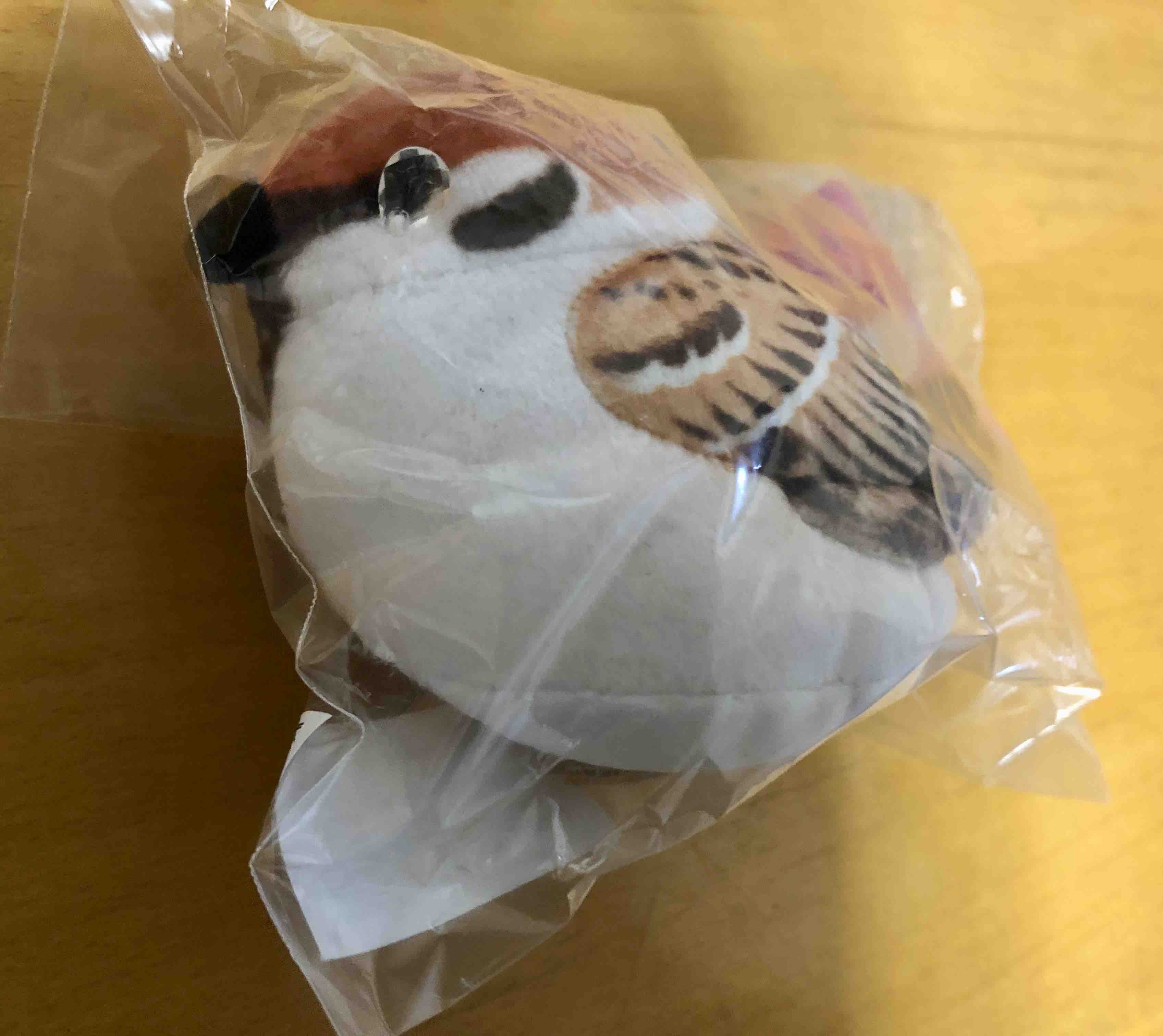 すずめの涙ポーチ すずめのつぶやき