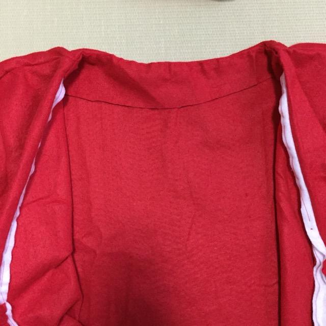 還暦祝い 手作り衣装 赤いちゃんちゃんこ 珈琲と 本と すこしの布と糸