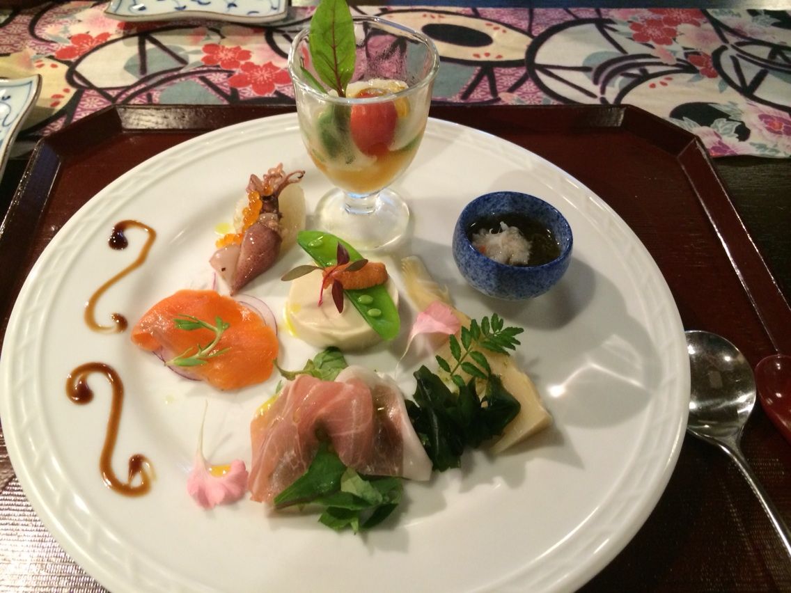 着物女子会 和フレンチ たま妓さん なおみときもの In 京都