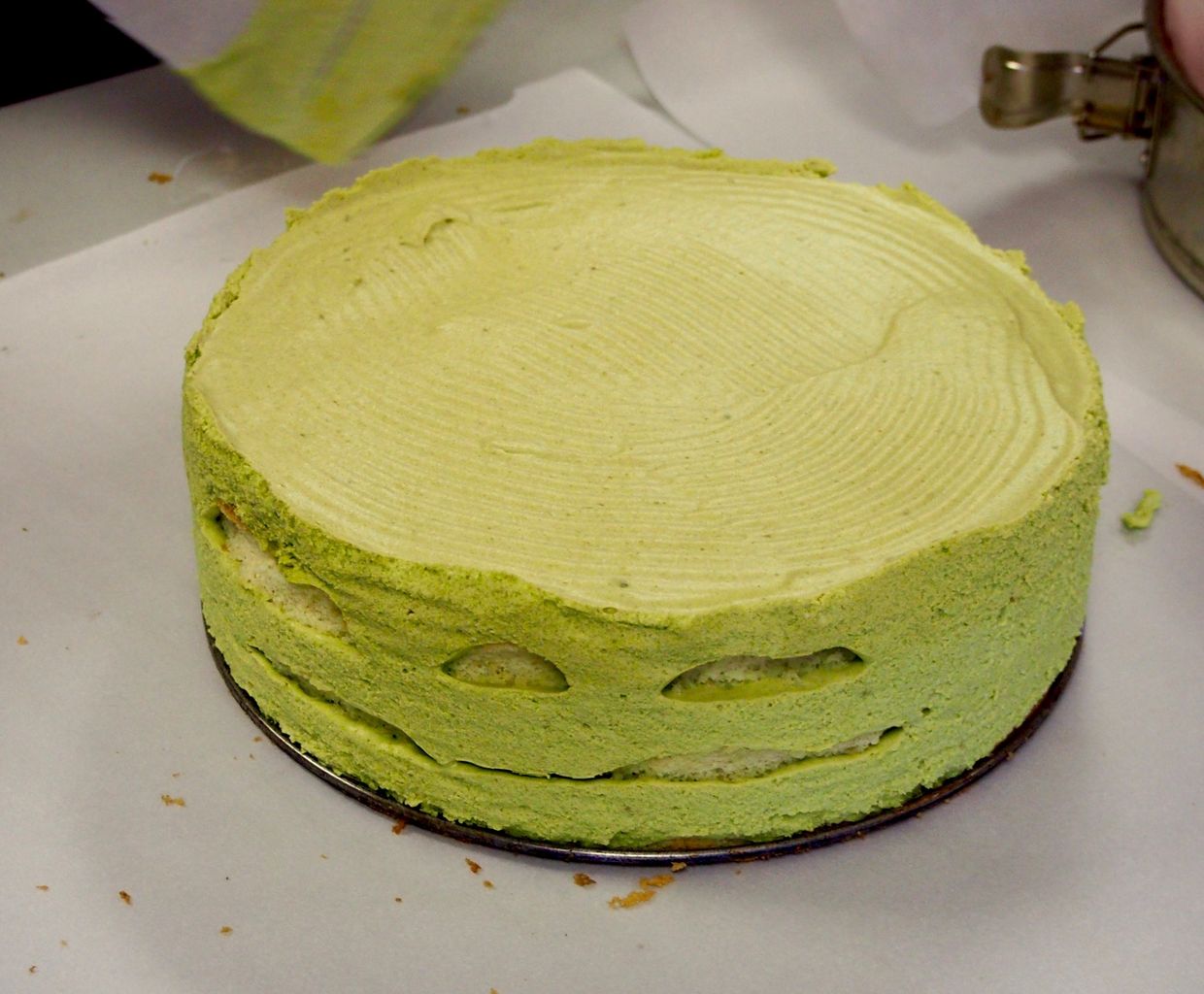 Maccha Mousse Red Beans Cake 抹茶ムースあずきケーキ Naomi S Cafe Vancouver Maccha Mousse Red Beans Cake 抹茶ムースあずきケーキ Naomi S Cafe Vancouver