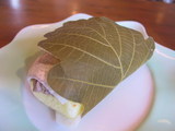 ケーキやさんのかしわもち