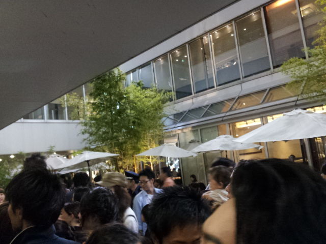 神宮外苑花火を新宿高島屋から見てるなう なおなおぶろ