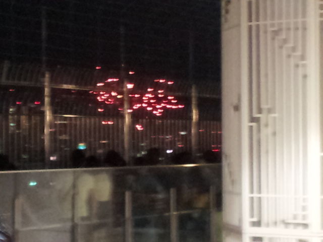 神宮外苑花火を新宿高島屋から見てるなう なおなおぶろ