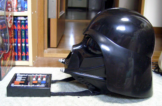 ダース・ベイダー ボイスチェンジャー」到着！ : なおさんの「徒然日記」