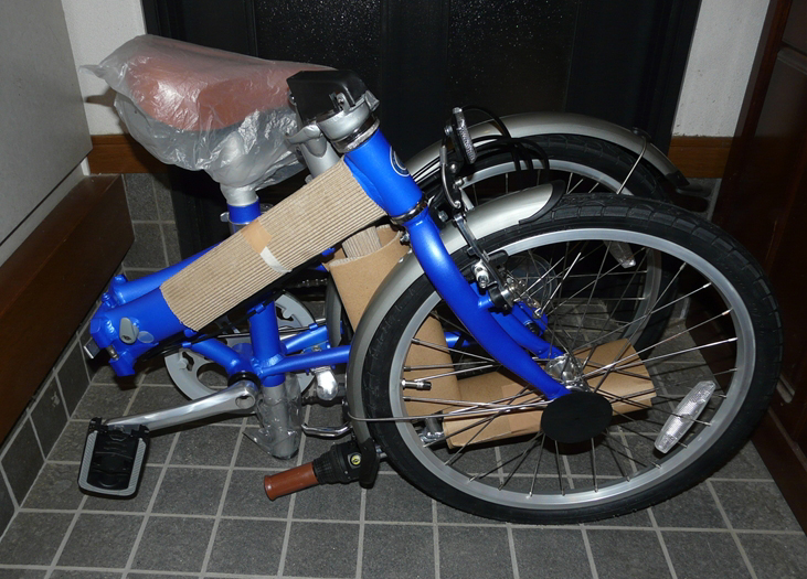 折りたたみ自転車”HANGTEN alloy folding”組立開始！ : なおさんの 