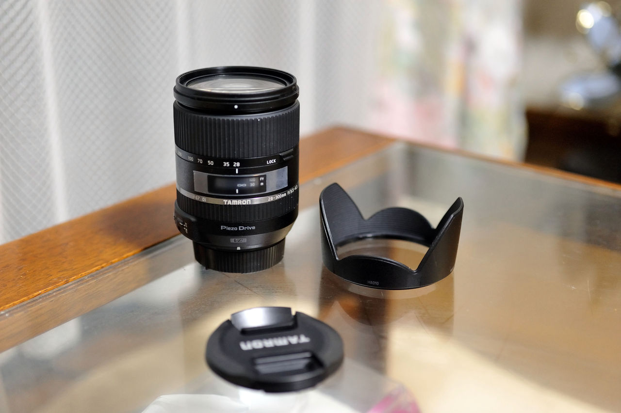 TAMRON 高倍率ズームレンズ 28-300mm F3.5-6.3 Di VC PZD A010N」届く