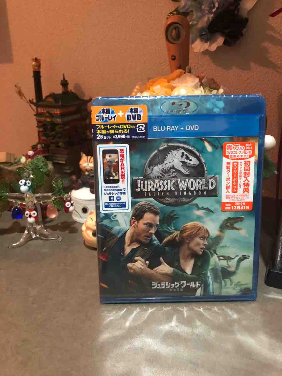 ジュラシック ワールド 炎の王国 ブルーレイ Dvdセット 届く なおさんの 徒然日記 ジュラシック ワールド 炎の王国 ブルーレイ Dvdセット 届く なおさんの 徒然日記