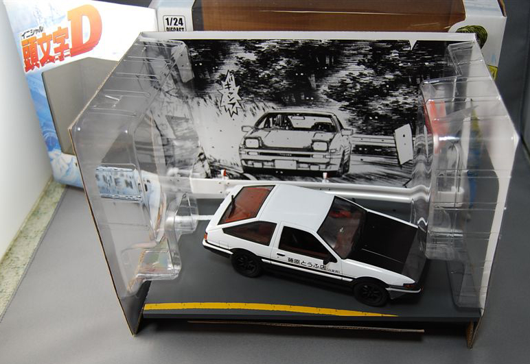 1/24 DISM 頭文字D スプリンタートレノ(AE86) カーボンボンネット