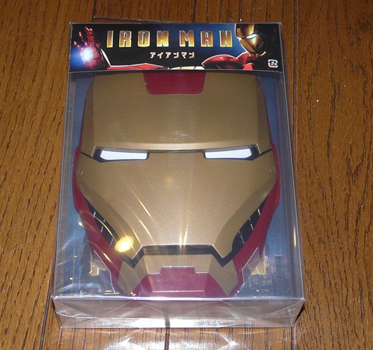IRON  MAN フェイスマスクケース　アイアンマン　DVD2枚組 Amazon.com: [Amazon.co.jp Limited] Iron Man Face Mask with