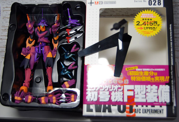 リボルテックヤマグチ No.28 エヴァンゲリオン初号機 F型装備」到着