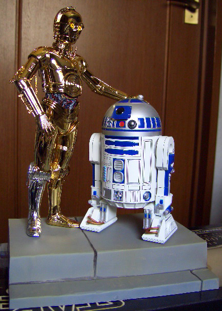 STARWARS C-3PO & R2-D2 (1/7 ソフトビニール塗装済み簡易組み立て