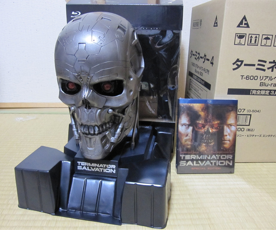 ターミネーター4 T-600リアルヘッドフィギュア付 Blu-ray BOX(… - 外国映画 ターミネーター4 T-600リアルヘッドフィギュア付 Blu-ray BOX(… - 外国映画