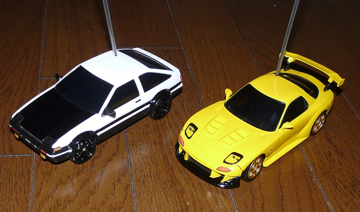 AERO R/C ドリフトパッケージライト 頭文字D マツダ RX-7 (FD3S)」組立