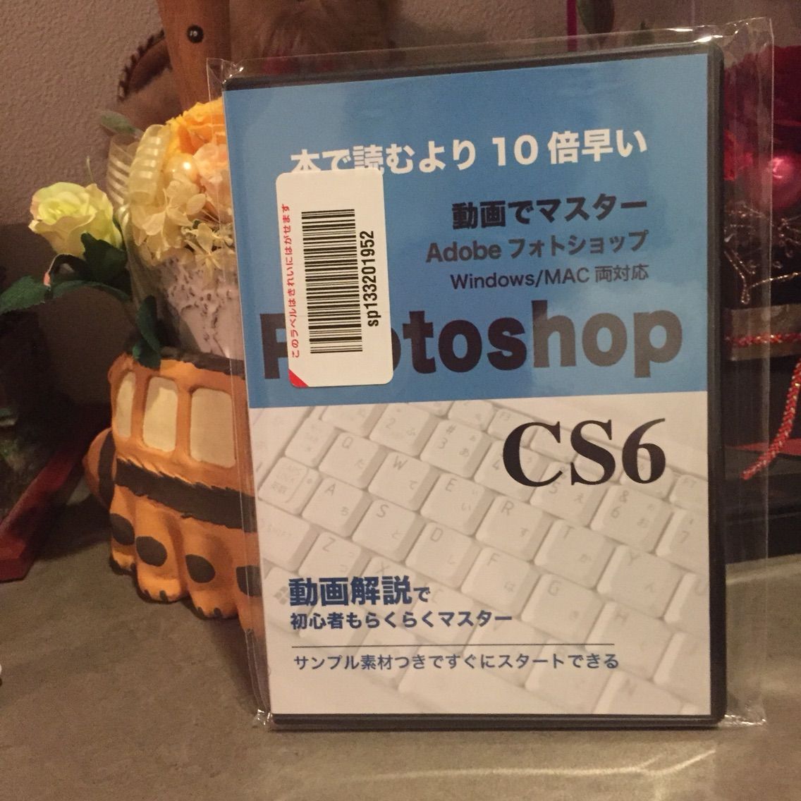 Dvd 最新 本で読むより10倍早い Cs6完全対応 Adobe Photoshop Cs6 動画による使い方講座 届く なおさんの 徒然日記