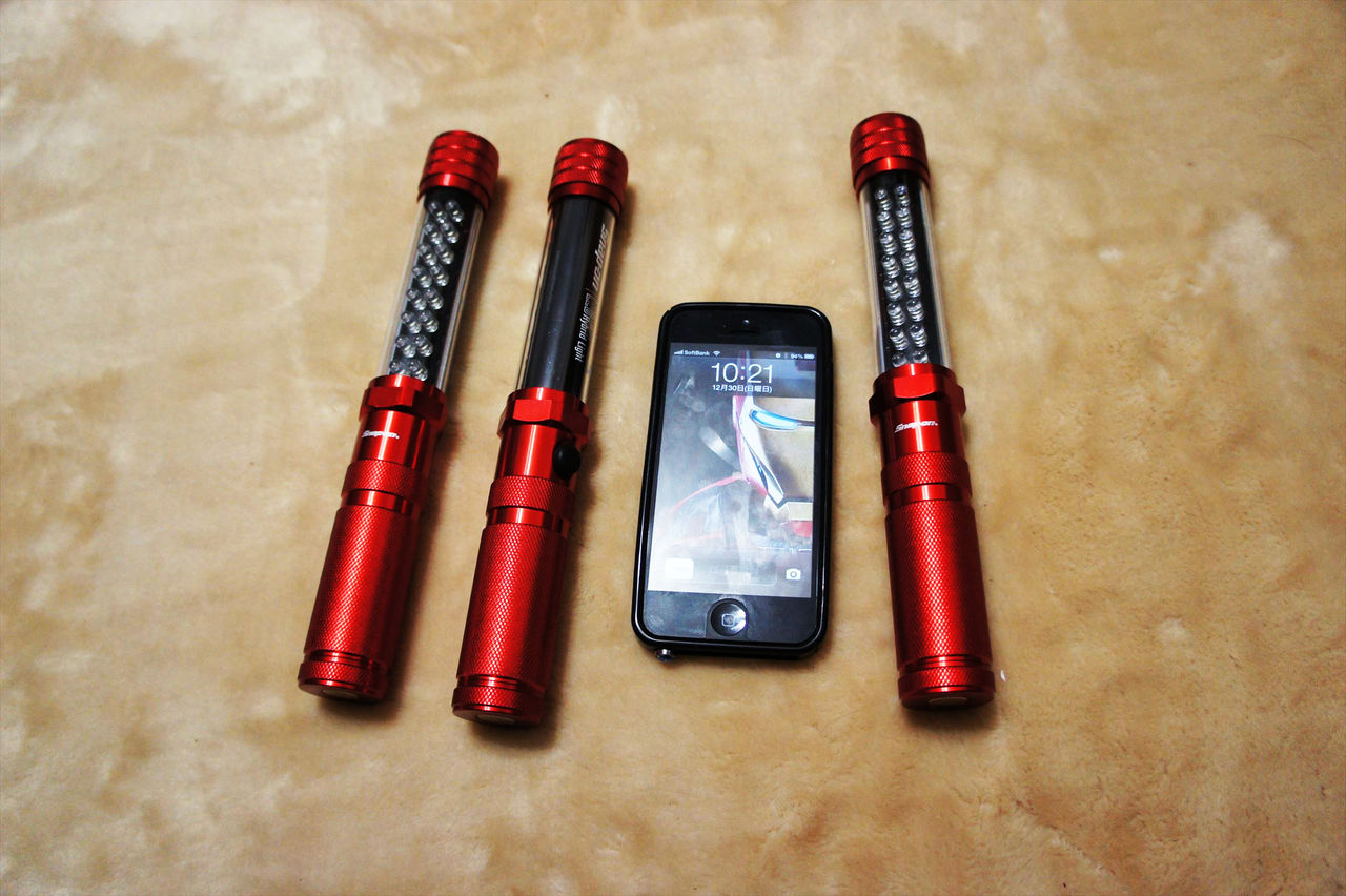 SNAP-ON スナップオン 16LED ハイブリット ライト 3本セット 電池付