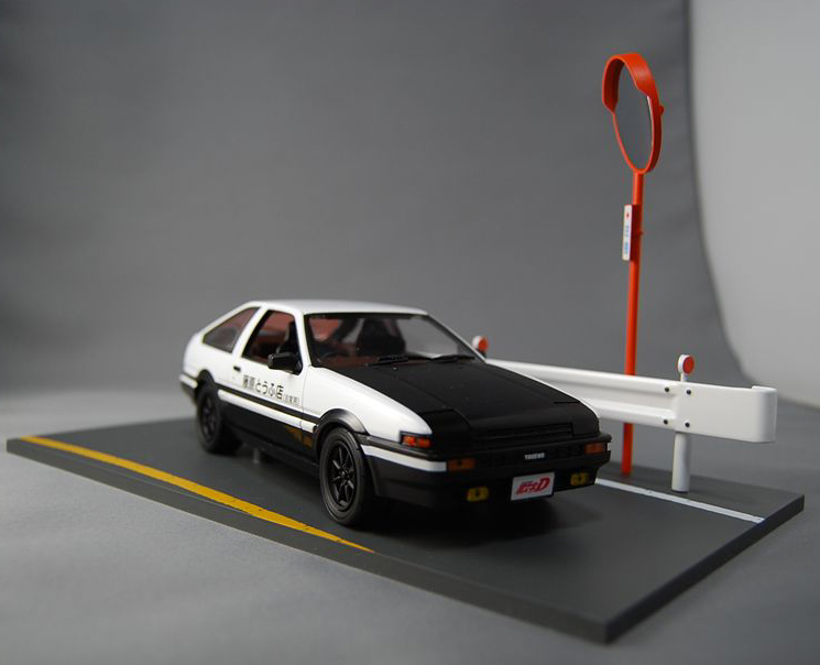 1/24 DISM 頭文字D スプリンタートレノ(AE86) カーボンボンネット