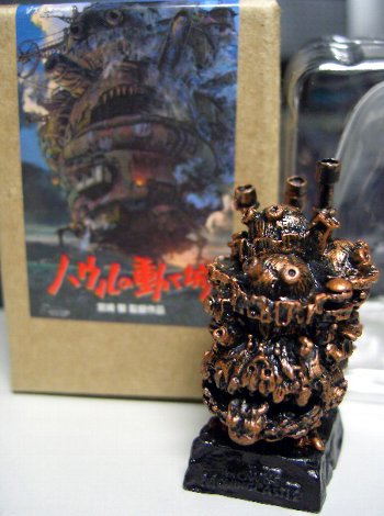 宮崎駿 映画 ハウルの動く城 彫刻フィギュア DVD「ハウルの動く城 特別収録版」＆「ジブリがいっぱいSPECIAL