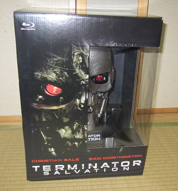 ターミネーター4　ヘッド　フィギュア　1/1　新品　ブルーレイ付き（動作確認済） ターミネーター4 ヘッド フィギュア 1/1 新品（☆開封&動作確認