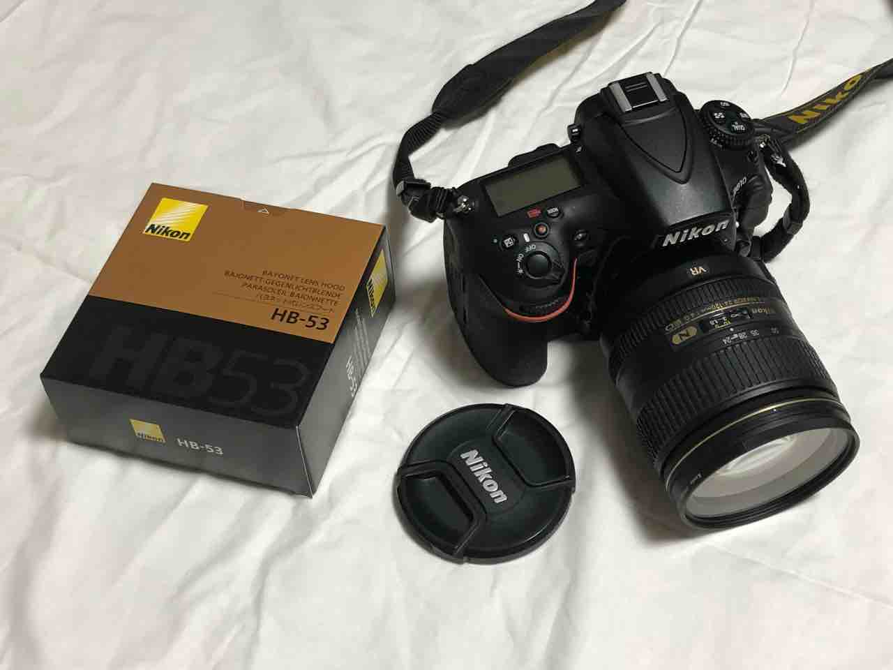 Nikon バヨネットフード HB-53」届く！ : なおさんの「徒然日記」