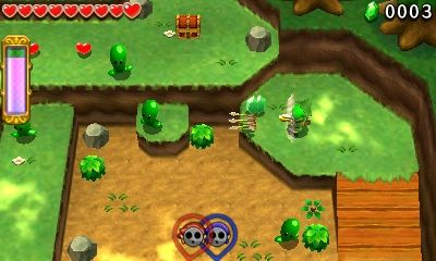 ゼルダの伝説トライフォース3銃士 1 森林エリア ゲームの息吹を風とともに