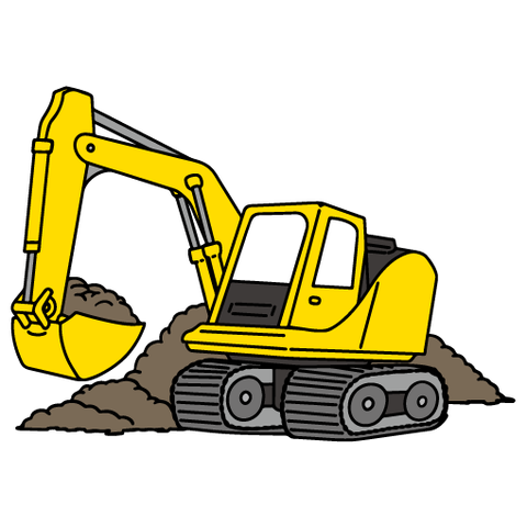 hydraulic_excavator_yellow