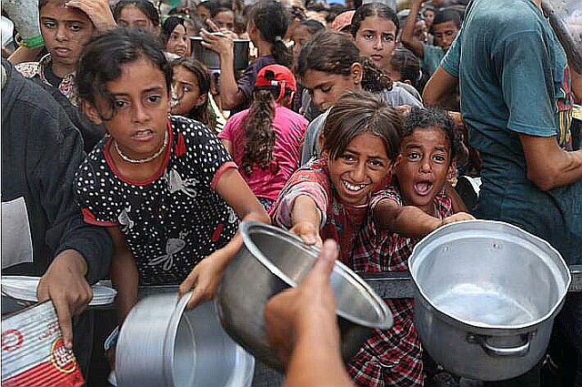 国連がガザでの「飢饉」を宣言、イスラエルは「うそ」と反発　写真3枚　国際ニュース：AFPBB News