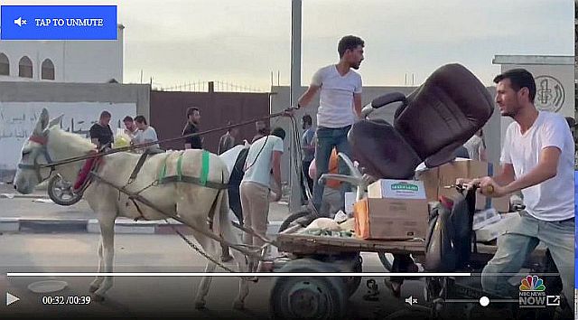 FireShot Webpage Screenshot #1077 - 'Gaza residents storm U.