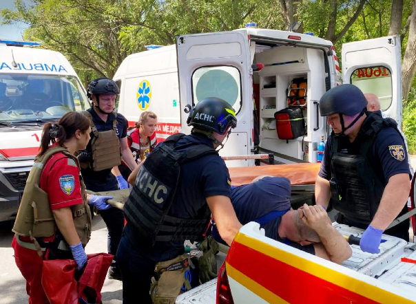 Zelenskyy condemns 'horrific at