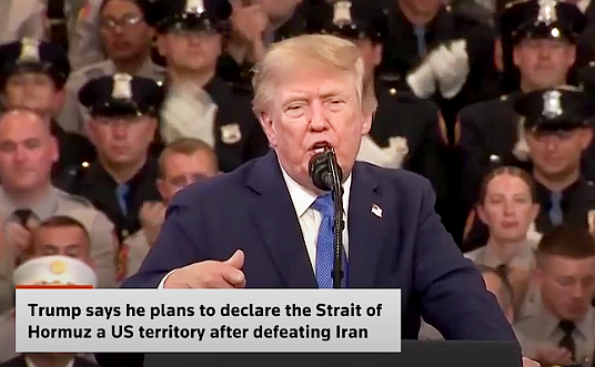 Iran defiant on strait as Trump tells Americans to accept
