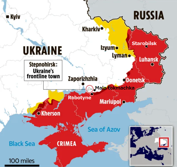 On frontline in Ukrainian town making 'fina