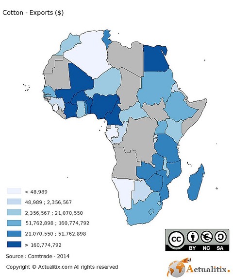 africa-map-cotton-export