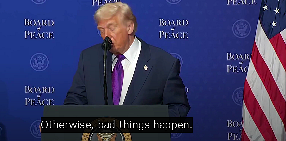 Trump warns Iran of 'bad things' if no deal made, ap