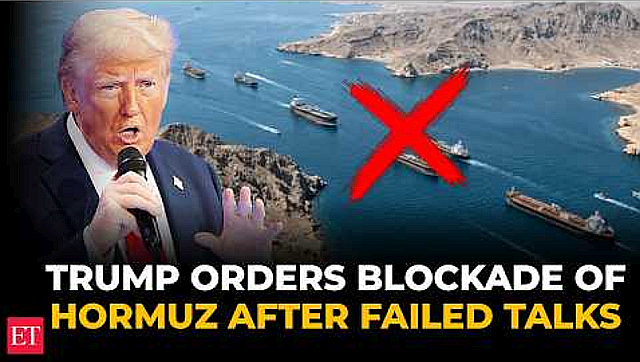'No ships will pass'- Trump order