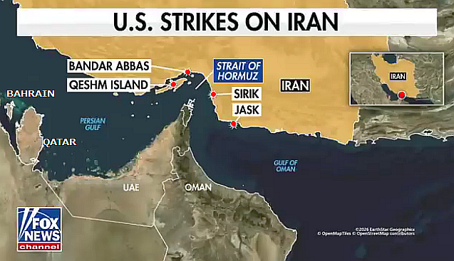 US hits 20 TARGETS inside Iran after