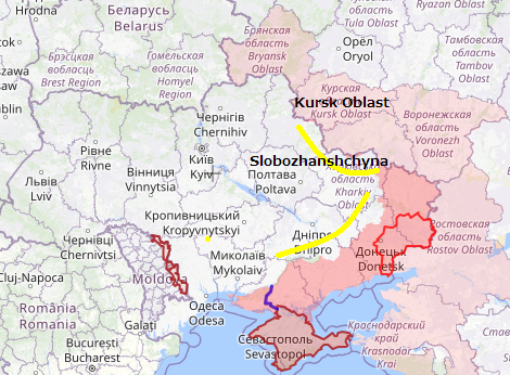 Ukraine Interactive map - Ukraine Latest