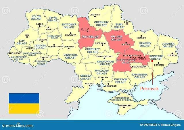 ukraine-map-regions-main-cities-flag-89378508
