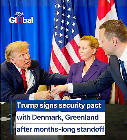 India Today - US President Donald Trump,