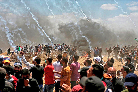 Israel Kills Dozens at Gaza Border