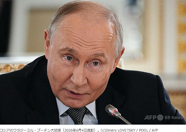 プーチン氏、ウクライナによる無人機攻撃の狙いは国民