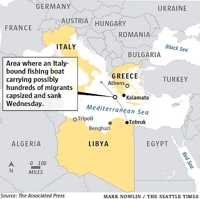 Mediterranean-fishing-boat-sinking-map