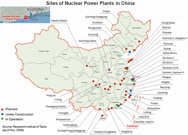 EJAM1-3-GA6-Fig.1(870)_Sites_of_Nuclear_Power_Plants_in_China